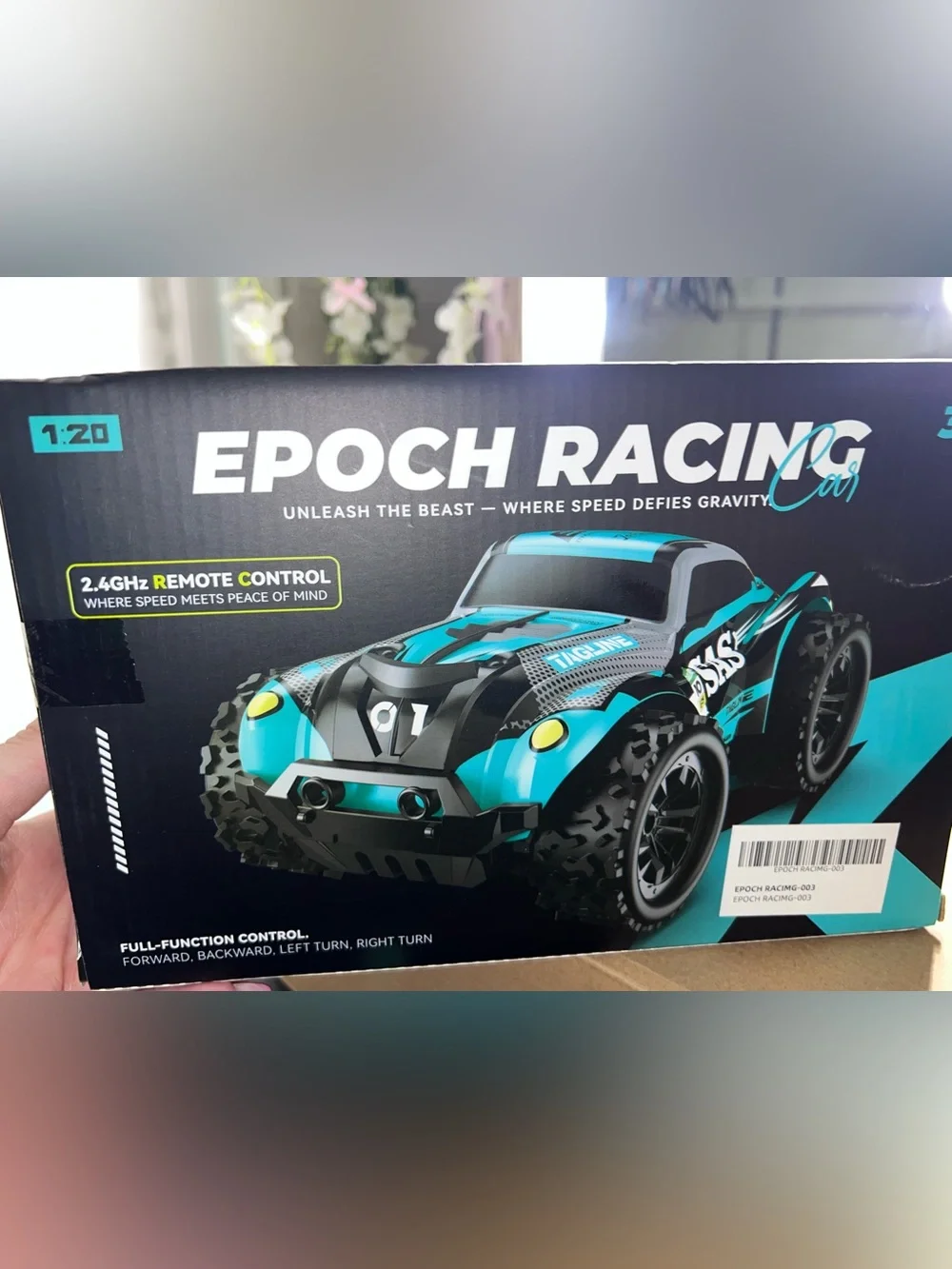 Epoch Racing Lime Green Remote Control Stunt Car